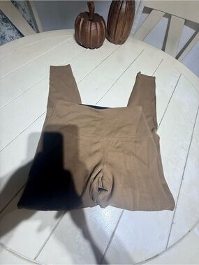 Lysse High-Waist Brown Leggings